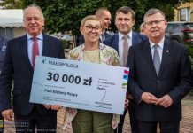 Elżbieta Rzepka z Porąbki Uszewskiej zajęła II miejsce w konkursie na Najlepszego Sołtysa Małopolski