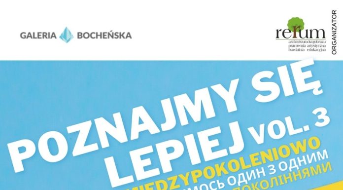 W niedzielę „Poznajmy się lepiej vol.3” #międzypokoleniowo – давайте познайомимось один з одним Т.3 # між поколіннями