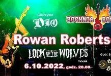 W czwartek Bochnia ROCKS! Wystąpi Rowan Robertson