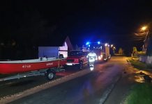 Nocne poszukiwania zaginionego chorego mężczyzny w powiecie brzeskim