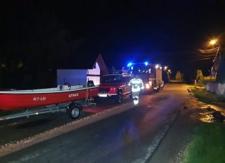 Nocne poszukiwania zaginionego chorego mężczyzny w powiecie brzeskim