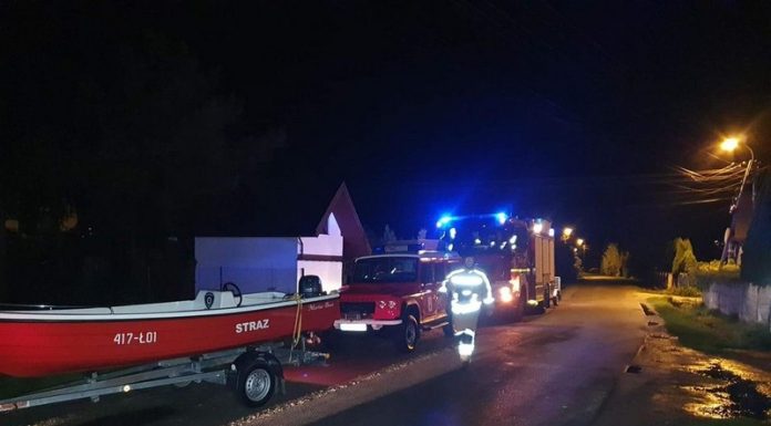 Nocne poszukiwania zaginionego chorego mężczyzny w powiecie brzeskim