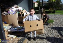 Ponad 15 ton makulatury na Centrum Dziecka w Yaounde – ZDJĘCIA