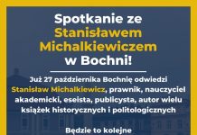 Spotkanie ze Stanisławem Michalkiewiczem w Bochni