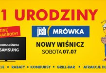 Wiśnicz: Urodziny marketu Mrówka. Do wygrania telewizor!