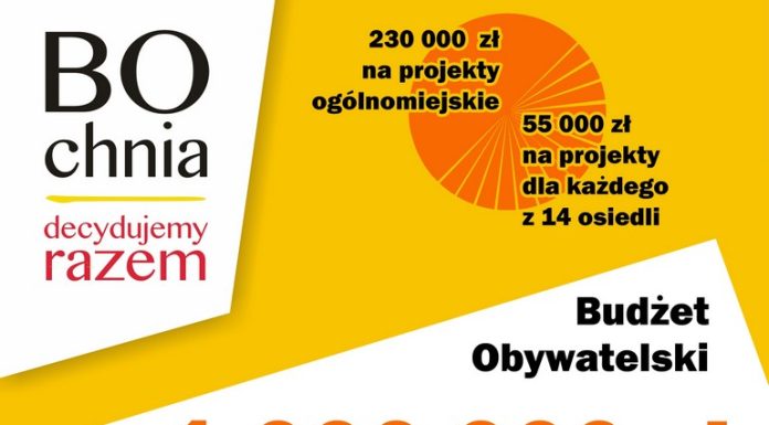 Rusza Budżet Obywatelski Bochni 2019. Milion do podziału