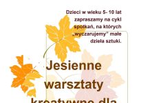 W środę jesienne warsztaty kreatywne w Centrum Informacji Turystycznej