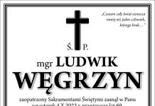Podano datę pogrzebu śp. Ludwika Węgrzyna