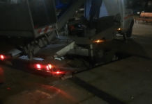 Auto wpadło do fontanny. Tym razem w Krakowie