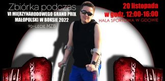 W niedzielę w Gdowie charytatywna gala boksu. Zbiórka funduszy na pomoc dla Lidii