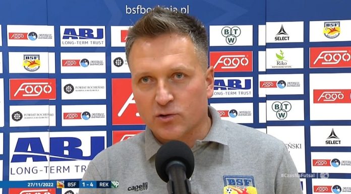 Trener Klaudiusz Hirsch: Pracujemy dalej, walczymy o kolejne punkty