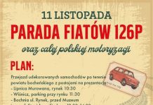 W Święto Niepodległości parada Fiatów 126p i innych klasyków polskiej motoryzacji