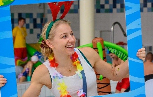 Bochnia. Paweł Korzeniowski na Pool Party z Olimpijczykami – ZDJĘCIA