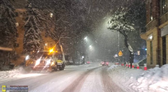 ⚠🟧🌨 Dosypało, ale to nie koniec. Przed nami kolejne opady. Wydano ostrzeżenie 2. stopnia