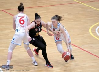 1. liga koszykówki. Wysokie zwycięstwo nad Widzewem Łódź – ZDJĘCIA