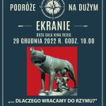 W czwartek w kinie Regis: „Podróże na dużym ekranie” – Rzym