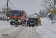 Zima. Trudne warunki na drogach regionu