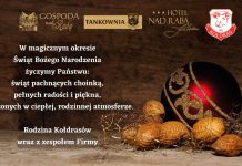 Życzenia dla Czytelników od Rodziny Kołdrasów i Firmy