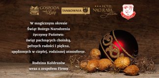 Życzenia od Rodziny Kołdrasów i Firmy