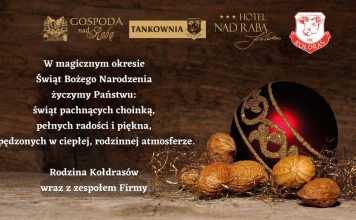 Życzenia od Rodziny Kołdrasów i Firmy