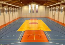 Brzesko. Hala sportowa w Mokrzyskach prawie gotowa – ZDJĘCIA