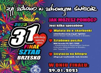 WOŚP w Brzesku – koncert w Centrum Kulturalno-Bibliotecznym