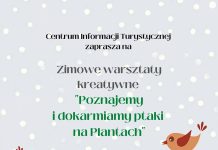 W sobotę w CIT warsztaty „Poznajemy i dokarmiamy ptaki na Plantach”