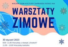 Ferie zimowe 2023. Warsztaty w MDK
