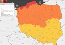 ⚠ Uwaga! Dziś w nocy będzie mocno wiało. Wydano ostrzeżenia