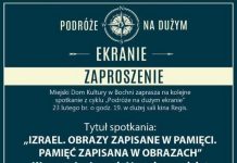 W czwartek w kinie Regis: „Podróże na dużym ekranie” – Izrael