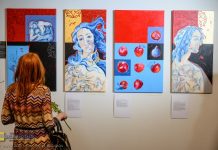 Biblioteka i Kopalnia Sztuki Bochnia. Wernisaż wystawy „Ewa i Adam” – ZDJĘCIA