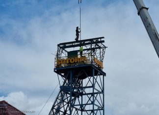 📸🎞 Bochnia. Zmieniono zadaszenie na szybie Sutoris – ZDJĘCIA, WIDEO