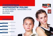 Koszykówka U-15. W weekend w Bochni ćwierćfinały Młodzieżowych Mistrzostw Polski
