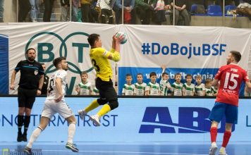 Futsal. Mistrz Polski za mocny dla BSF – ZDJĘCIA, SKRÓT WIDEO