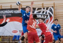 Ręczna. Porażka 1 bramką z Jedynką Myślenice – ZDJĘCIA