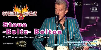 Steve „Boltz” Bolton wystąpi w ramach Bochnia Rocks!
