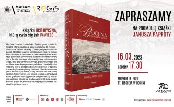 W czwartek w Muzeum promocja książki Janusza Paproty „Bochnia i Ziemia Bocheńska. Podróż przez dzieje”