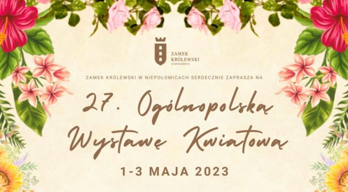 1-3 maja Wystawa Kwiatowa w Niepołomicach