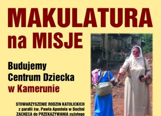 Makulatura na misje. Kolejna zbiórka w sobotę 6 maja przy kościele św. Pawła
