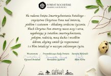 Życzenia od władz Powiatu Bocheńskiego
