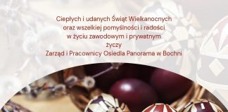 Życzenia od Zarządu i Pracowników Osiedla Panorama w Bochni