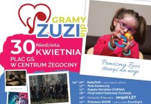 „Gramy dla Zuzi” – 30 kwietnia charytatywna impreza w Żegocinie