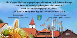 Życzenia od władz gminy Lipnica Murowana