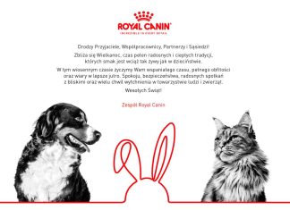 Życzenia od zespołu Royal Canin