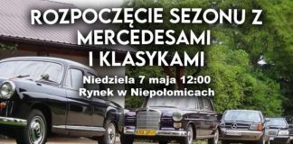 Niepołomice. Rozpoczęcie sezonu z Mercedesami i Klasykami