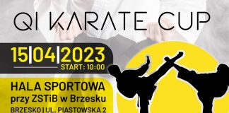 Około 600 młodych karateków będzie rywalizować w sobotę w Brzesku