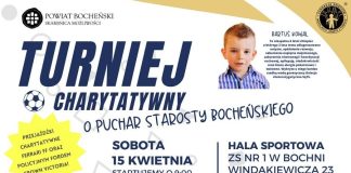 Gramy dla Bartusia! – w sobotę w Bochni turniej halowej piłki nożnej