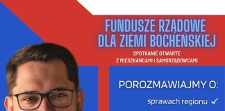 „Fundusze rządowe dla Ziemi Bocheńskiej” – spotkanie w Łapczycy