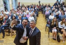 Mariusz Zając i Wiesław Krajewski w Łapczycy. To już początek kampanii wyborczej? – ZDJĘCIA