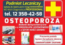 🔸 Bochnia. Badanie osteoporozy – zbadaj swoje kości! – ZAPISY